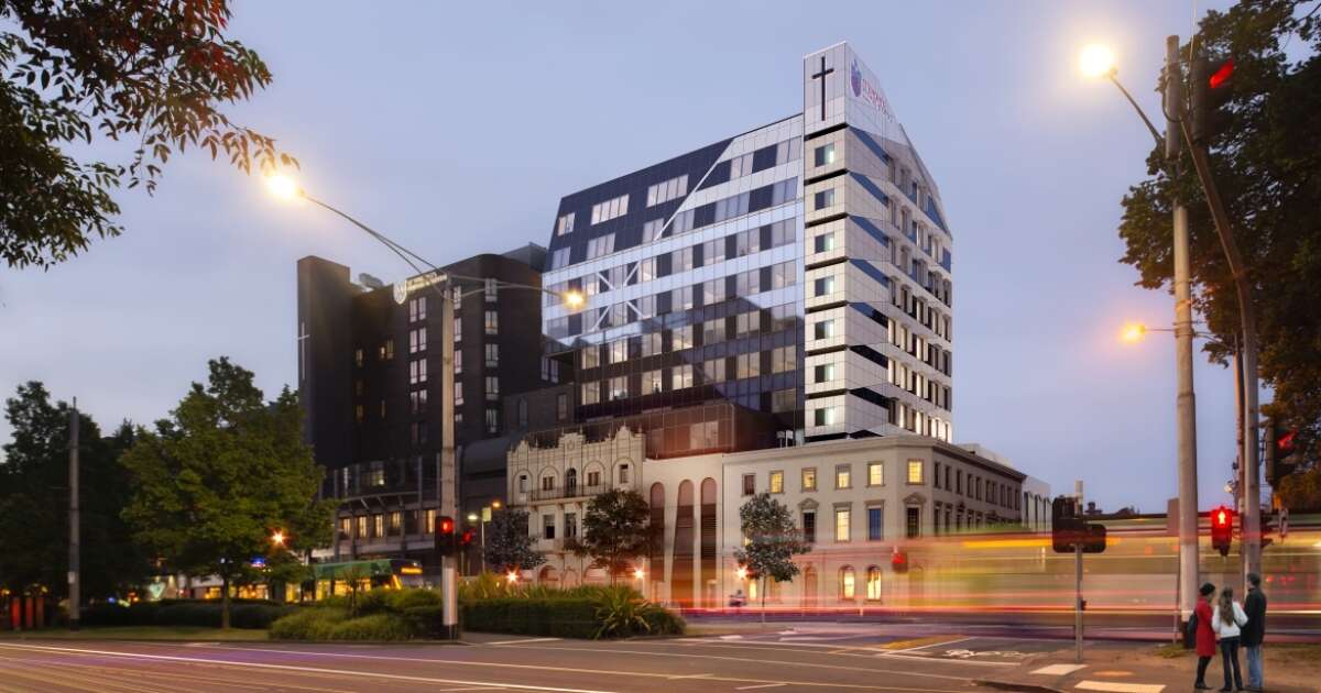 St Vincent's Private Hospital Fitzroy Main Works Kane Constructions